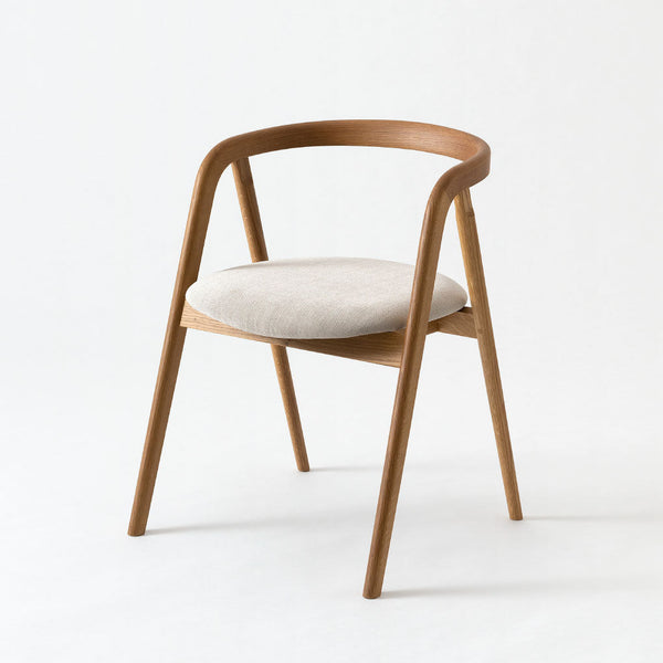 アームチェア（張り座）/ホワイトオーク