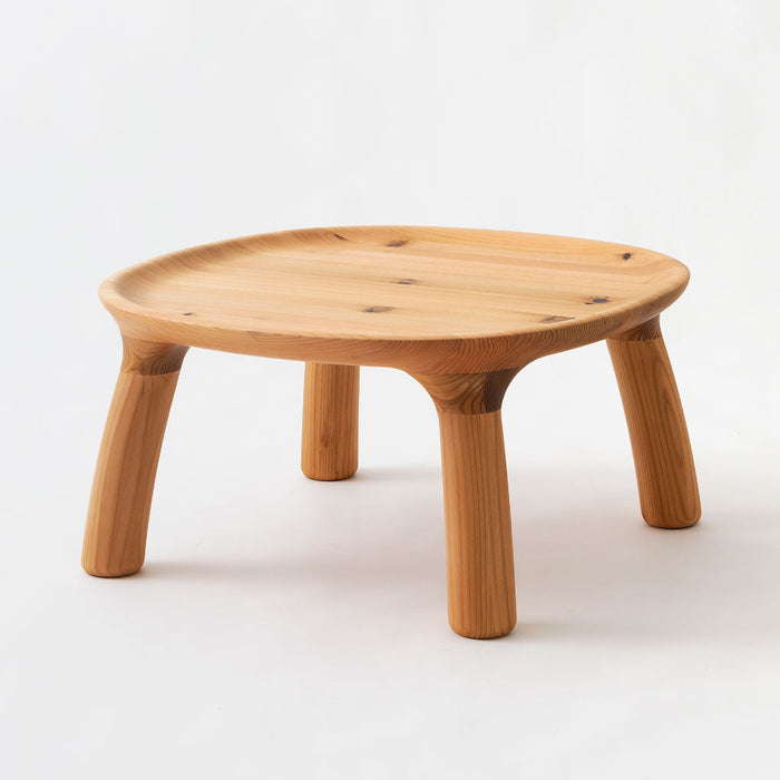 ラウンジテーブル /スギ（板目材 節入り）