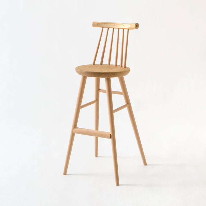 カウンターチェア /スギ枝・ヒノキ枝・クリ・ブナ