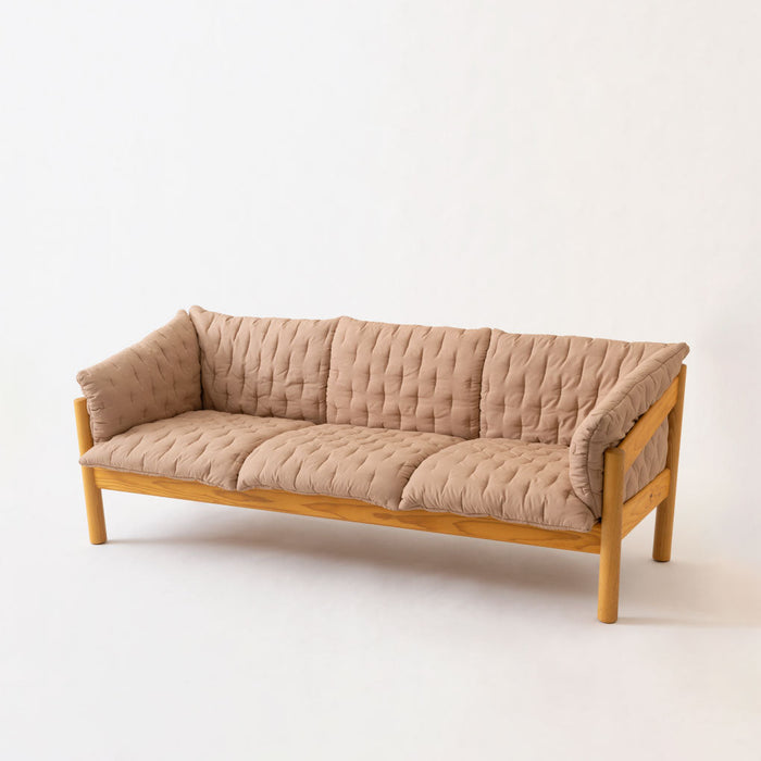 ソファ（Velino）/3P /スギ（圧縮板目材 節入り）