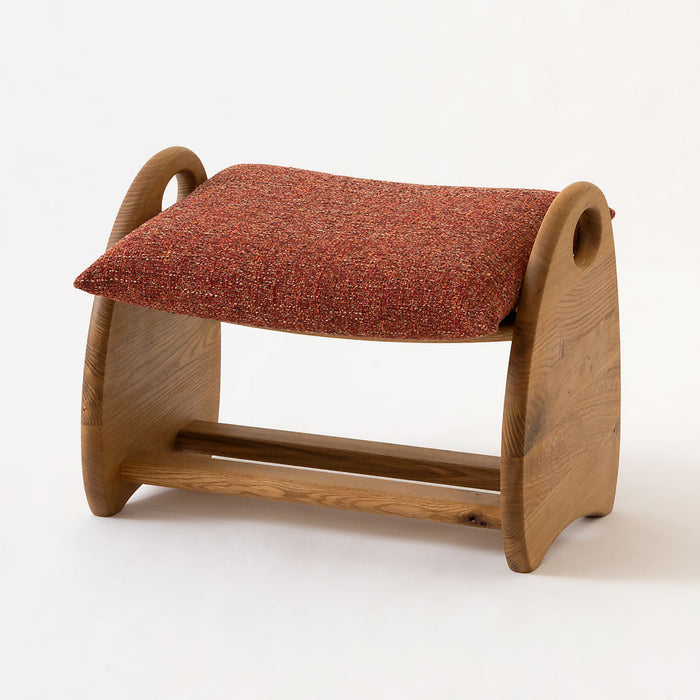 オットマン /ホワイトオーク（節入り）