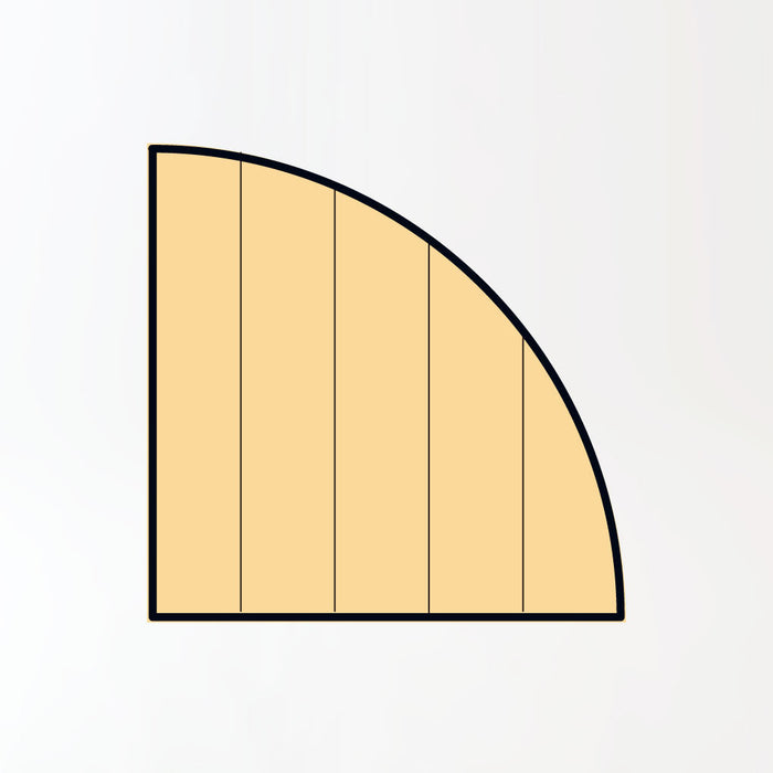 SUGI FREE FLOOR /右角丸形 /スギ（圧縮板目材）