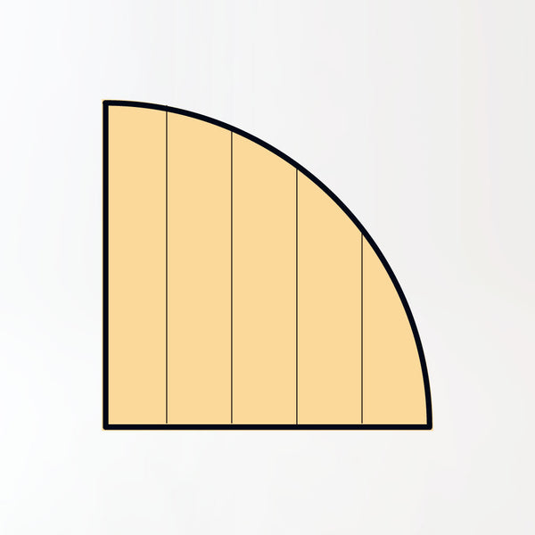 SUGI FREE FLOOR /右角丸形 /スギ（圧縮板目材）
