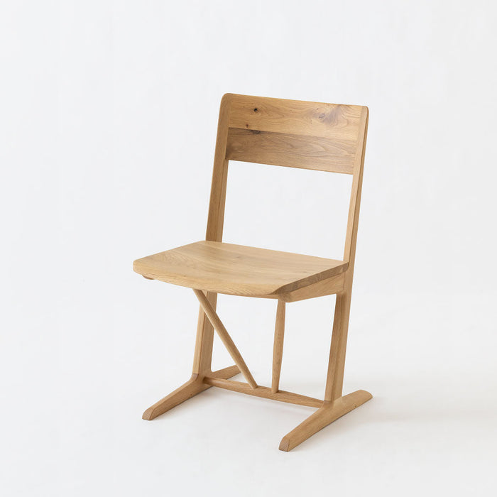 チェア（板座）/ナラ（節入り）