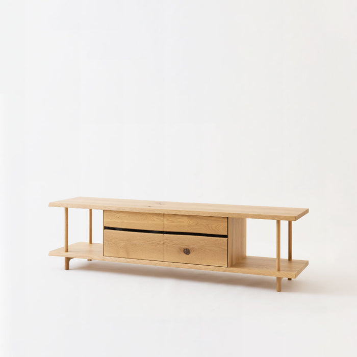 AVキャビネット /W180 /ナラ（節入り）