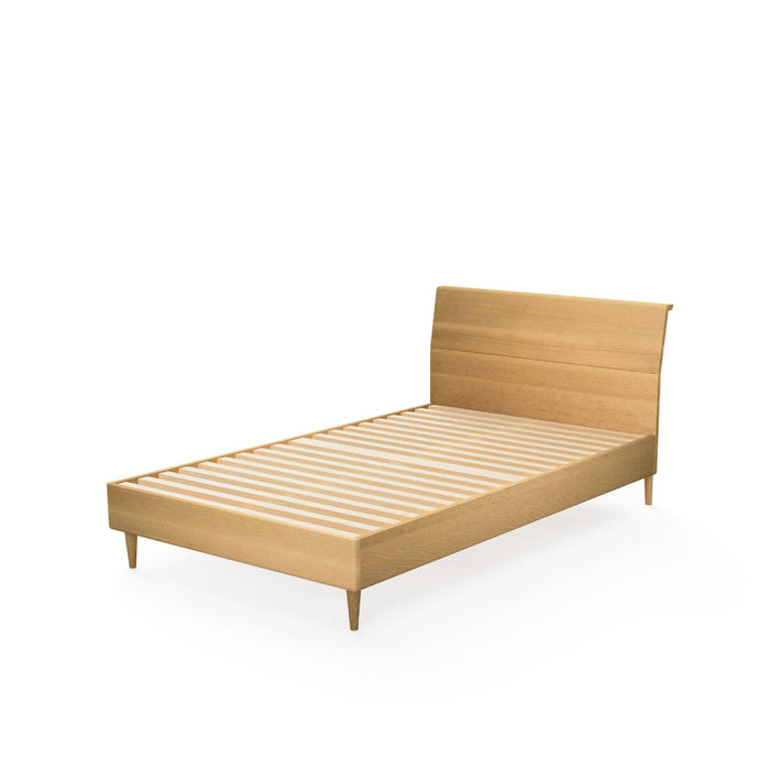 スタンダードベッド　ベッドフレームのみ /ハイバックタイプ /セミダブル /ウォルナット