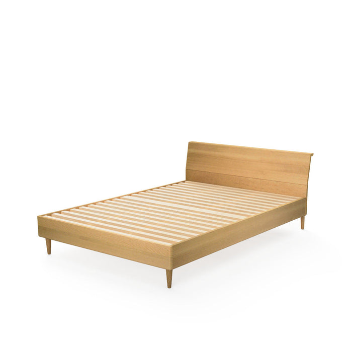 スタンダードベッド　ベッドフレームのみ /レギュラータイプ /ダブル /ウォルナット