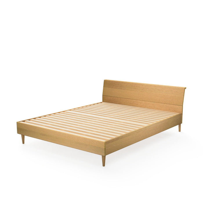 スタンダードベッド　ベッドフレームのみ /レギュラータイプ /クイーン /ウォルナット