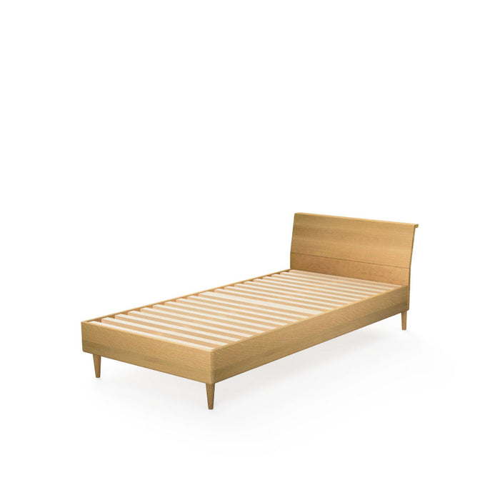 スタンダードベッド　ベッドフレームのみ /レギュラータイプ /シングル /ホワイトオーク