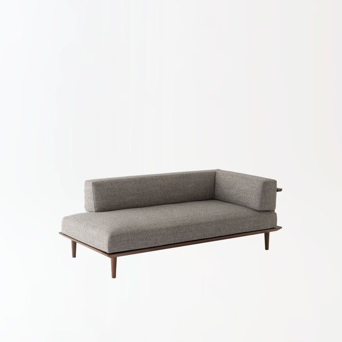 カウチ /W183 /左肘付き /ホワイトオーク