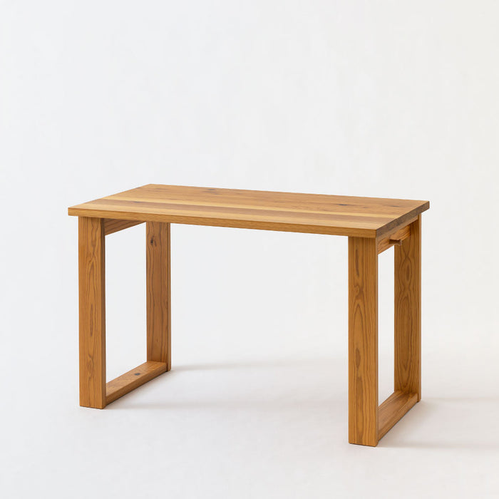 デスク（両枠脚） /W170 /スギ（圧縮板目材 節入り）