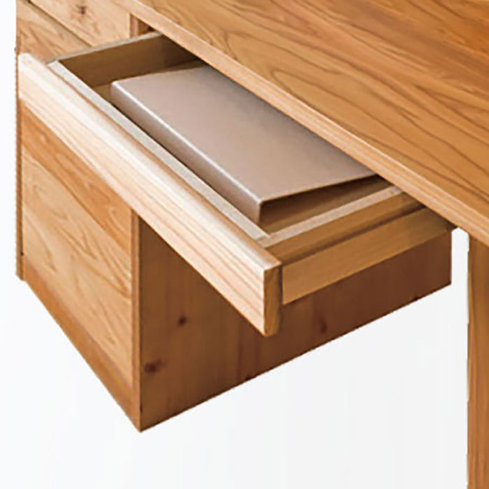 引き出し取り付け（オプション）/スギ（圧縮板目材 節入り）