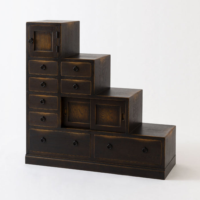 階段箪笥 /ホワイトオーク