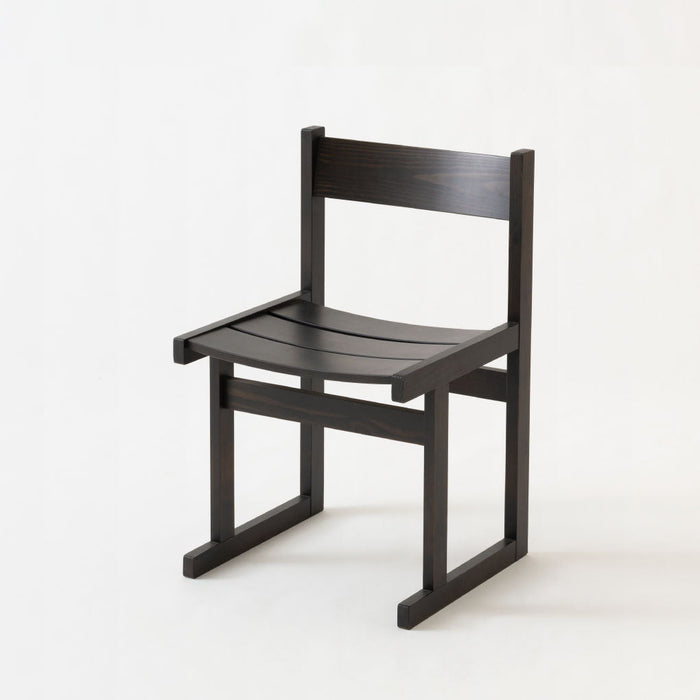 チェア /スギ（圧縮板目材 節入り）