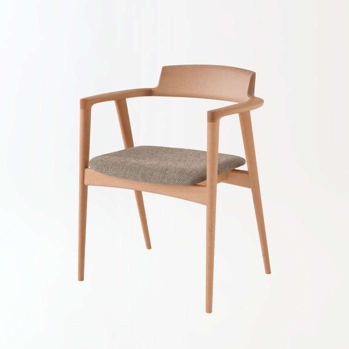 アームチェア（張り座）/ハイタイプ /ビーチ