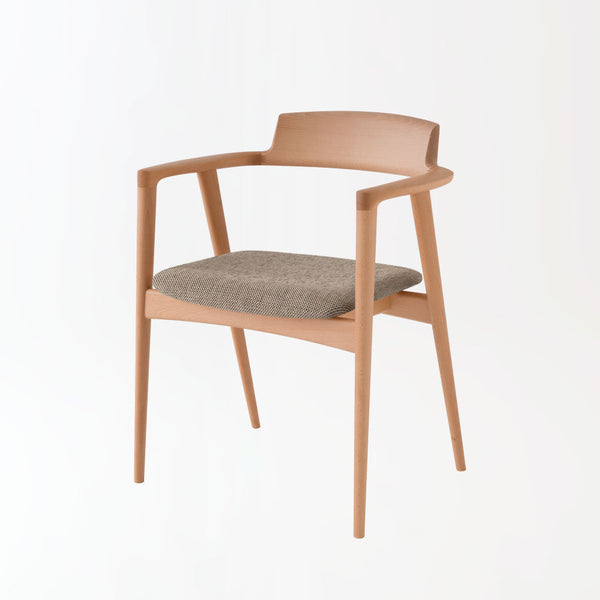 アームチェア（張り座）/ハイタイプ /ビーチ