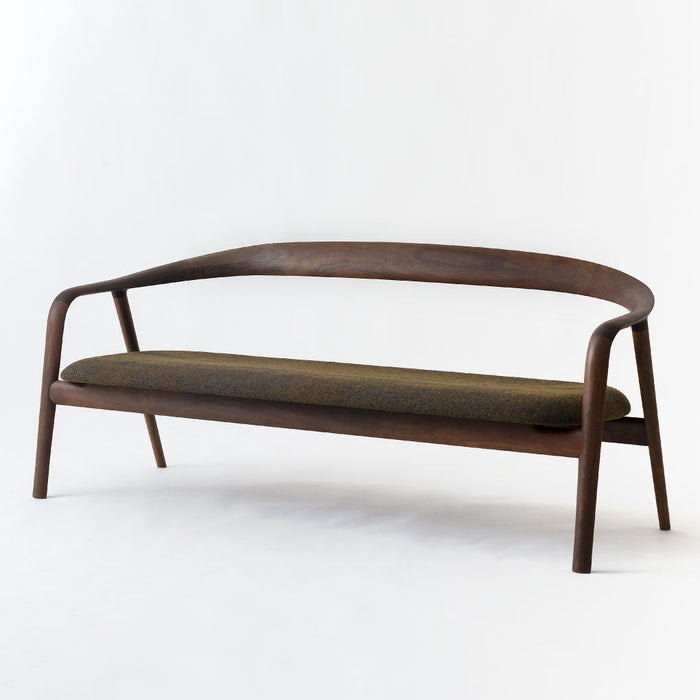 ラウンジ2シーター（張り座）/ウォルナット