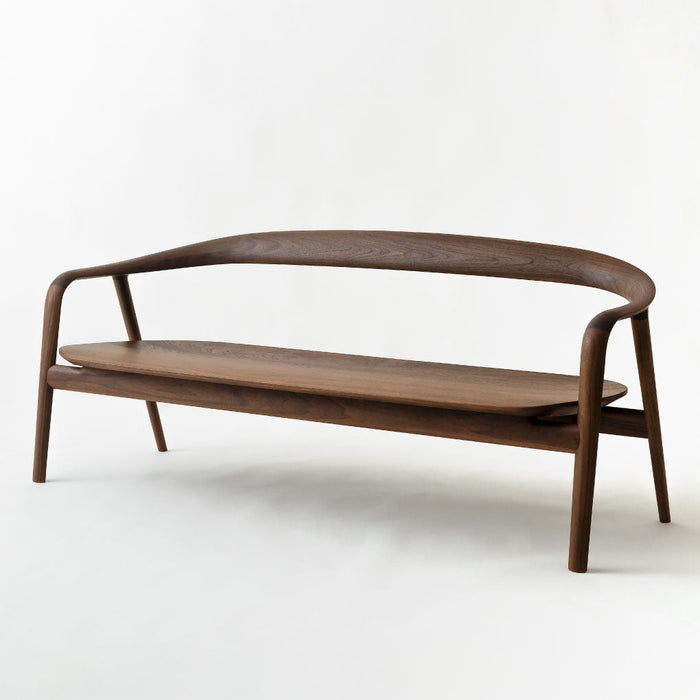 ラウンジ2シーター（板座）/ウォルナット