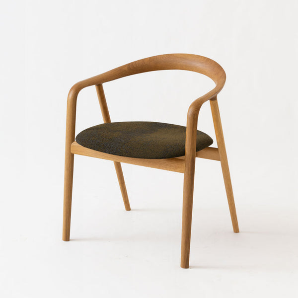 アームチェア（張り座）/ホワイトオーク