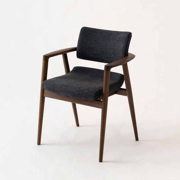 アームチェア（張り座）/ハイタイプ /ウォルナット