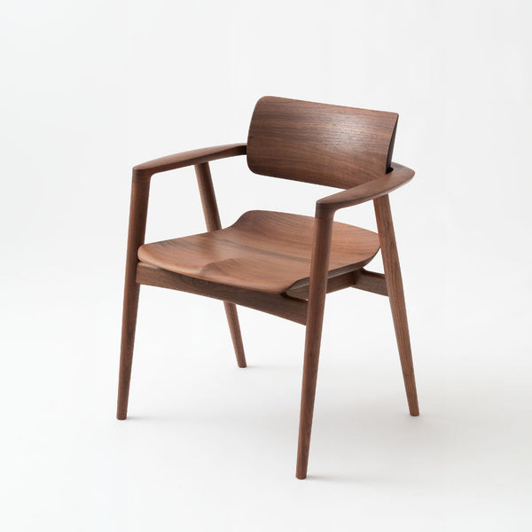 アームチェア（板座） /ウォルナット