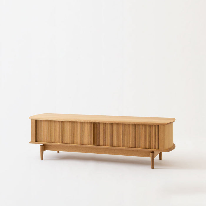 AVキャビネット /W155 /ホワイトオーク