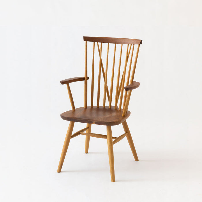 アームチェア /ツートン（ホワイトオーク×ウォルナット）