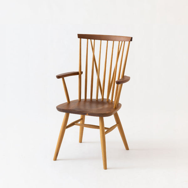 アームチェア /ツートン（ホワイトオーク×ウォルナット）