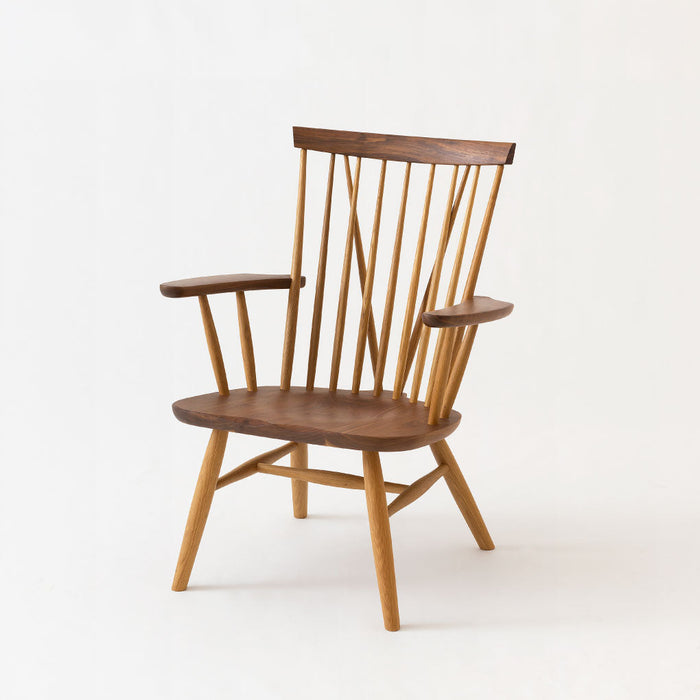 パーソナルチェア /ツートン（ホワイトオーク×ウォルナット）