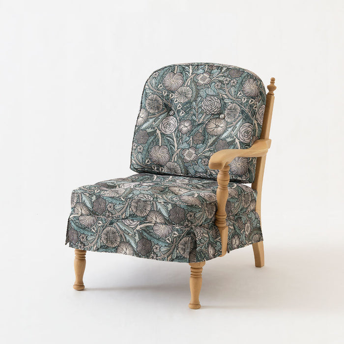 リビングチェア（片肘付き）/左肘付き /レギュラー仕様 /ホワイトオーク