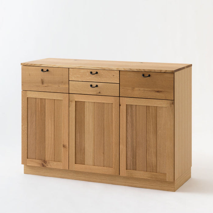 ミドルキャビネット /ホワイトオーク（節入り）