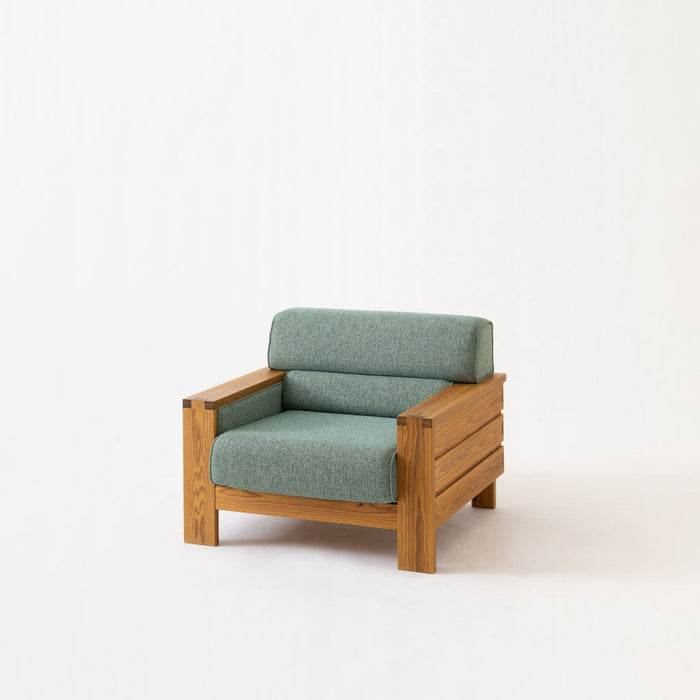 ソファ /1P /スギ（圧縮板目材）