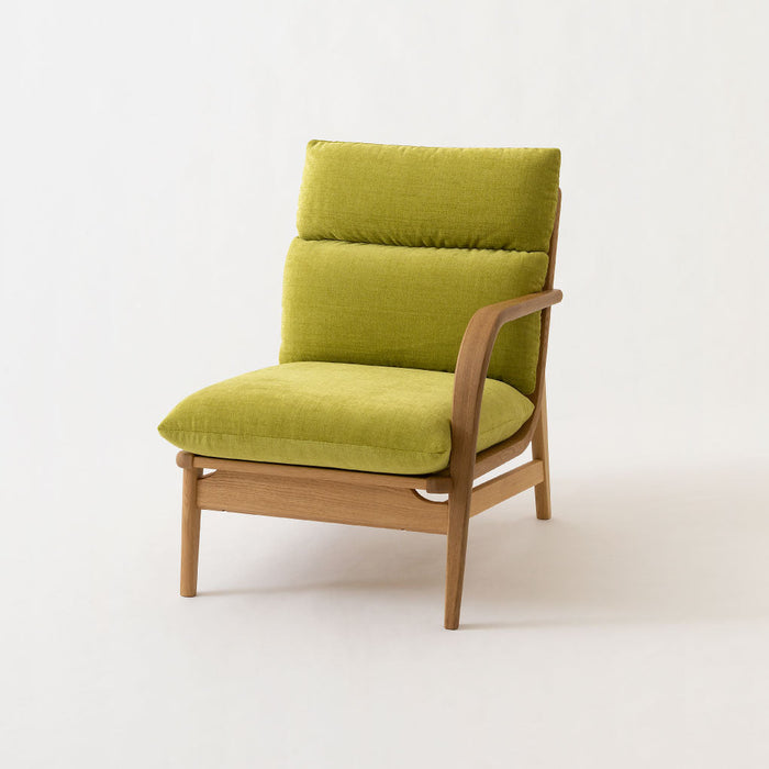 リビングチェア（片肘付き）/左肘付き /ホワイトオーク