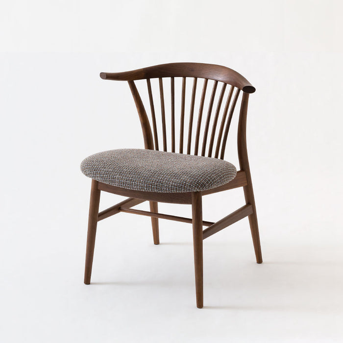 セミアームチェア /ウォルナット