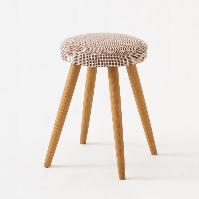 スツール（張り座）/ホワイトオーク