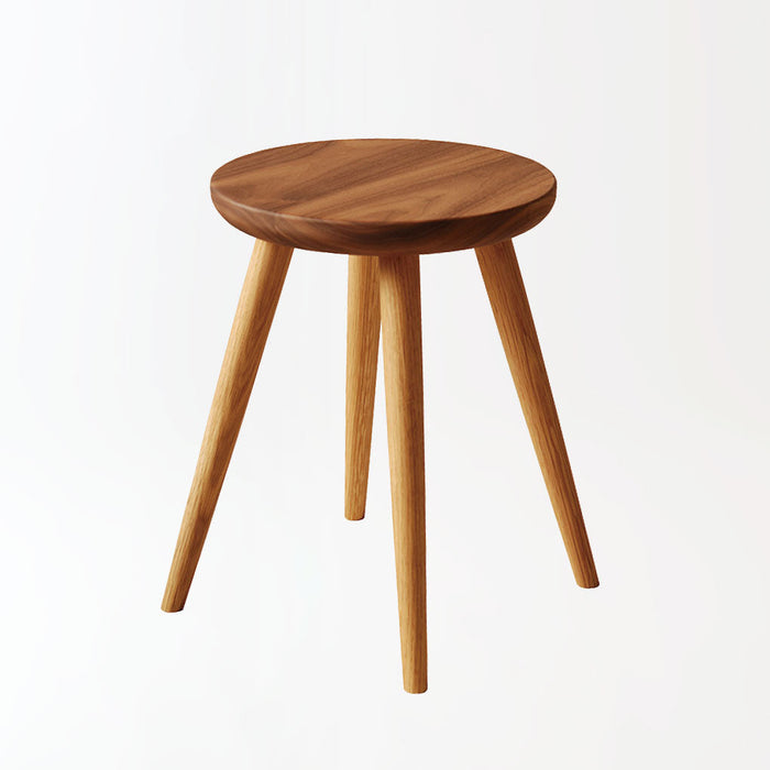 スツール（板座）/ツートン（ホワイトオーク×ウォルナット）