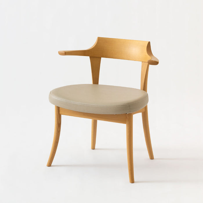 LDセミアームチェア /ビーチ