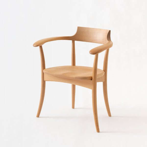 アームチェア（板座）/ビーチ