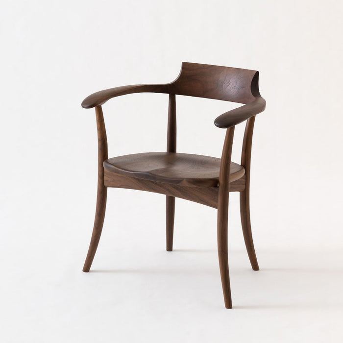 アームチェア（板座）/ウォルナット