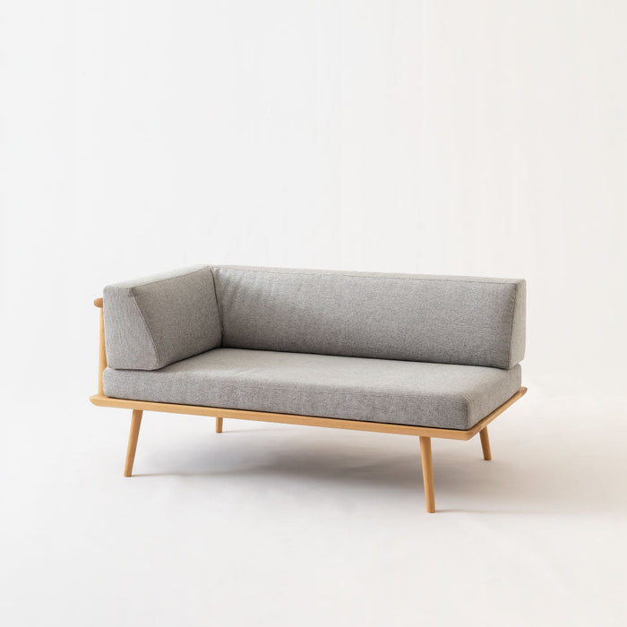 カウチ /W146 /右肘付き /ビーチ