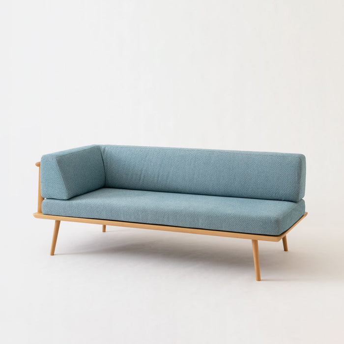 カウチ /W179 /右肘付き /ホワイトオーク