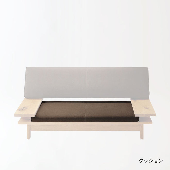 旧タイプソファ用 クッション /座のみ /2P