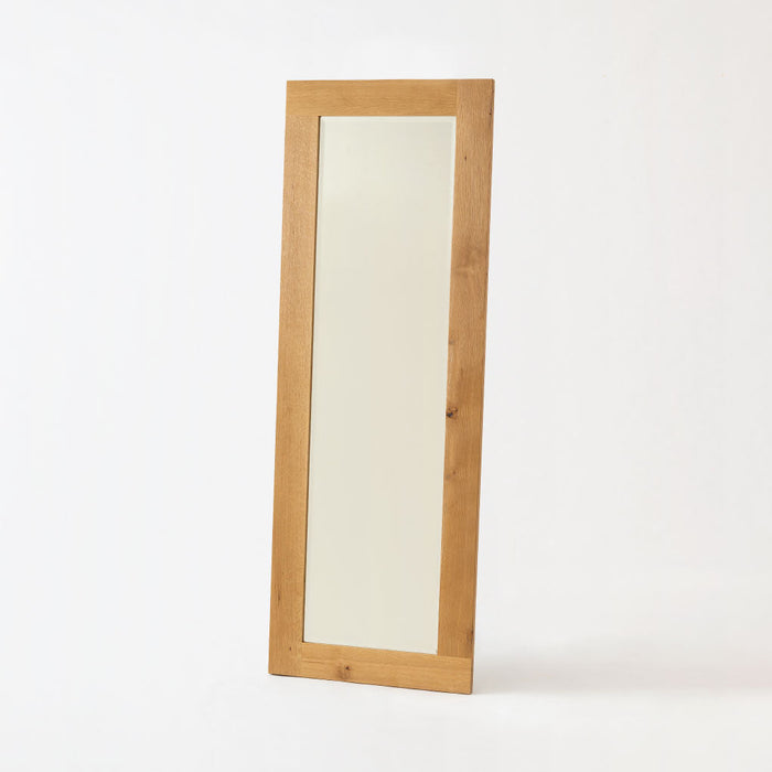 ミラー /ホワイトオーク（節入り）