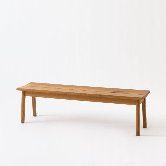 ベンチ /W170 /ホワイトオーク（節入り）