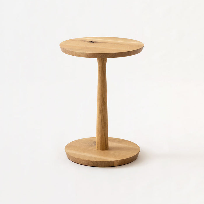 サイドテーブル /ハイタイプ /ホワイトオーク（節入り）