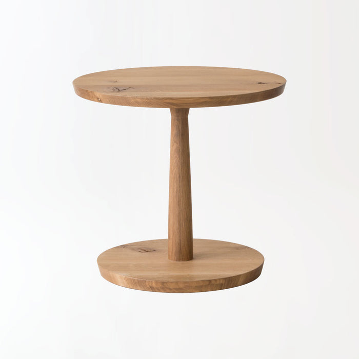 サイドテーブル /レギュラータイプ /ホワイトオーク（節入り）