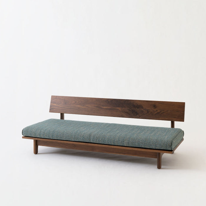 ソファ（肘なし）/3P /ウォルナット（節入り）