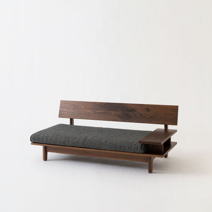 ソファ（片肘付き）/2P /左肘付き /ウォルナット（節入り）