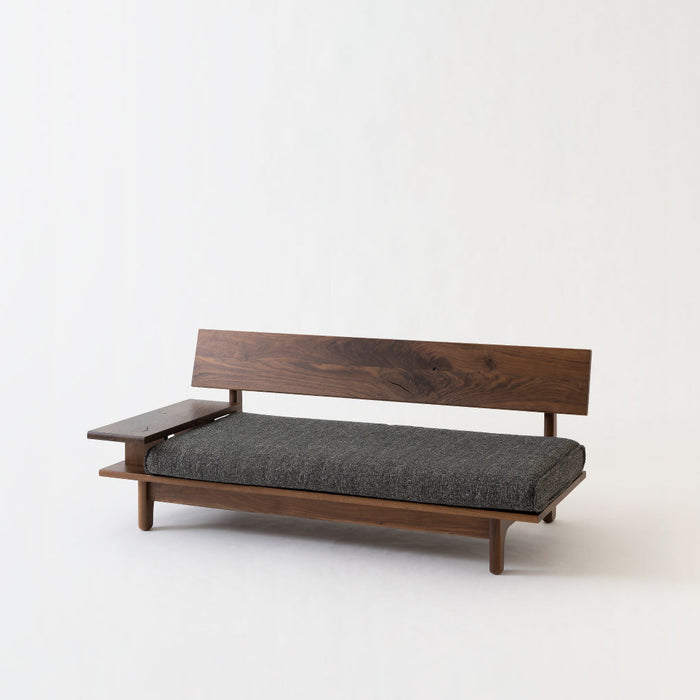 ソファ（片肘付き）/2P /右肘付き /ウォルナット（節入り）