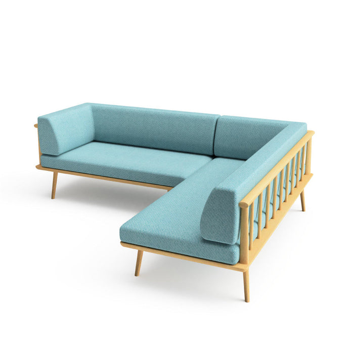 カウチ（右肘付き）+カウチ（右肘付き） /W226 /D179 /ビーチ